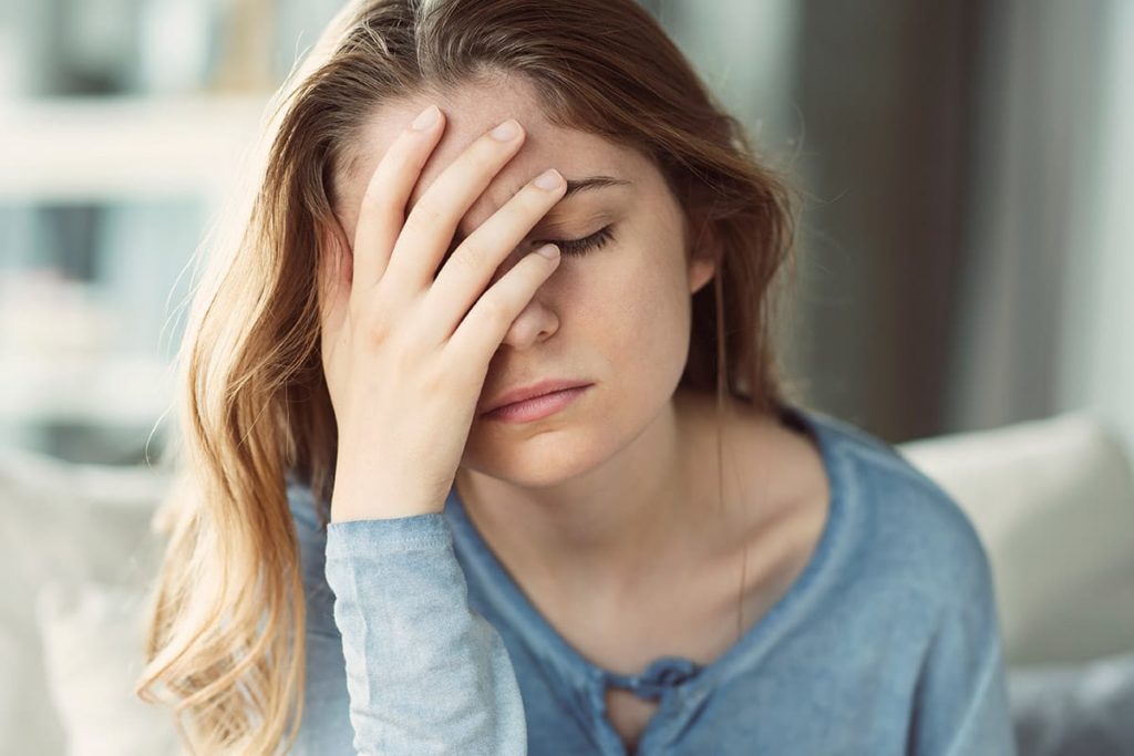 a woman experiences some of the negative effects of cocaine use and starts to wonder if she has a problem that needs professional help and treatment