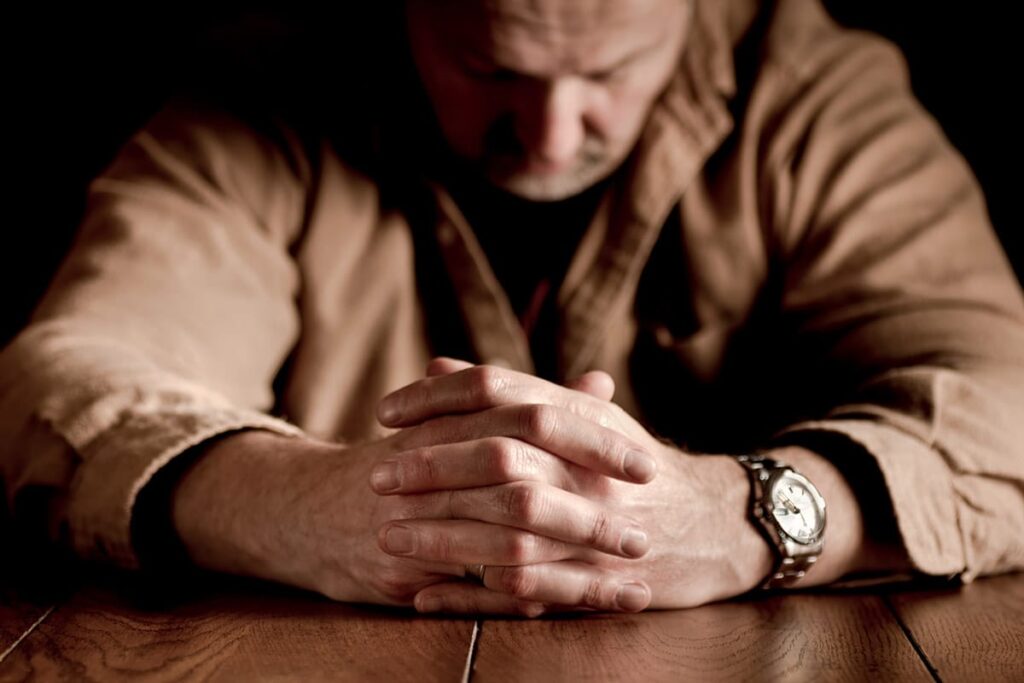 a man struggles to conceal the effects of his meth abuse
