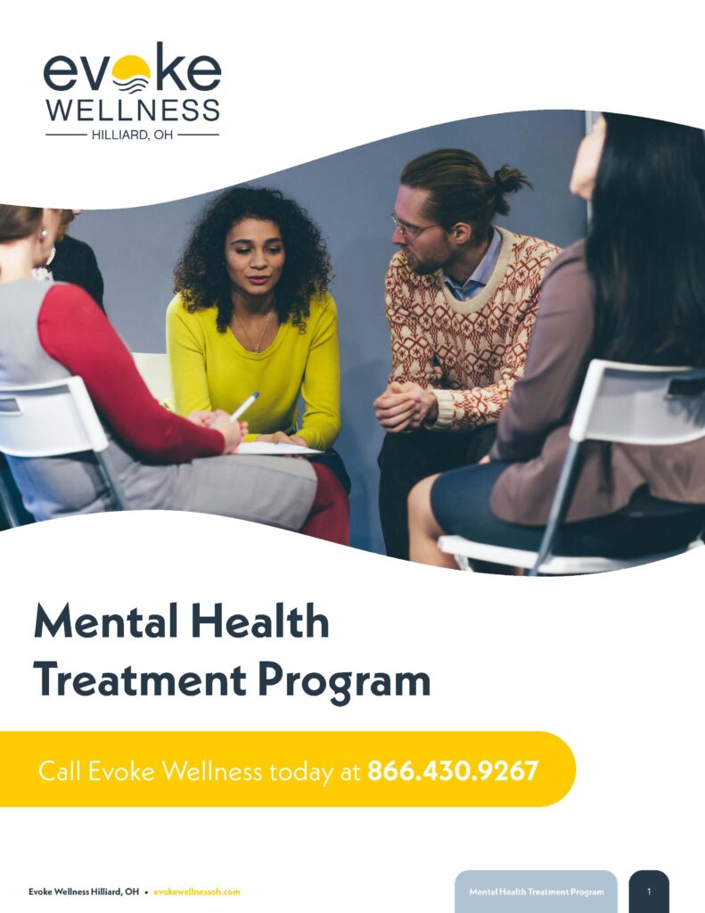 Evoke Wellness Hilliard Mental Health Treatment Program Whitepaper Page 1
