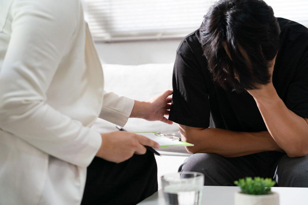 a client learns about methadone treatment for addiction